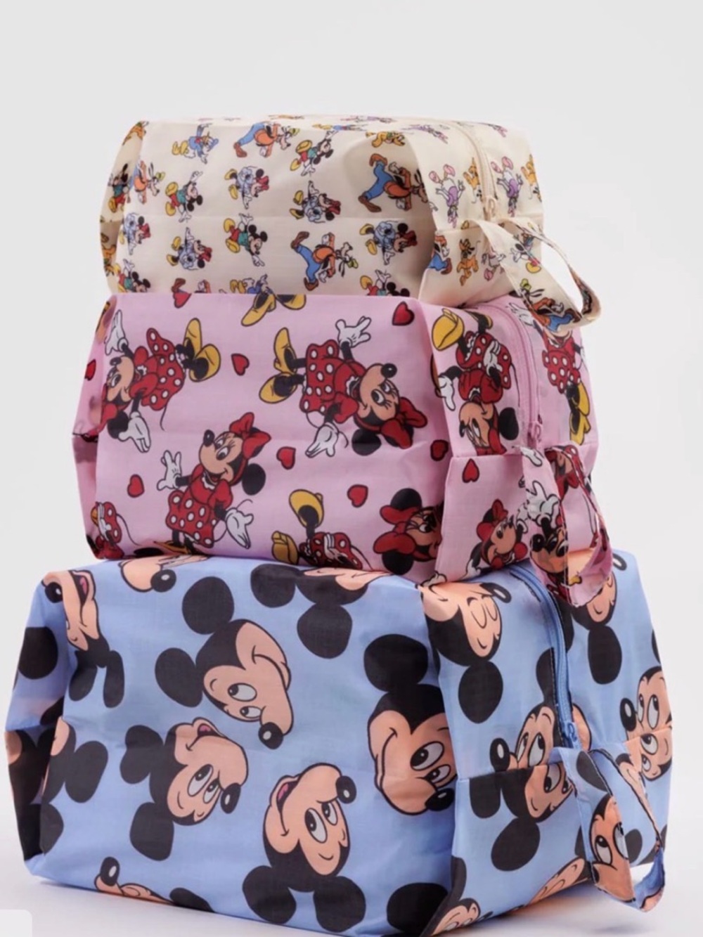 BNWT Disney BAGGU 3D Zip Set